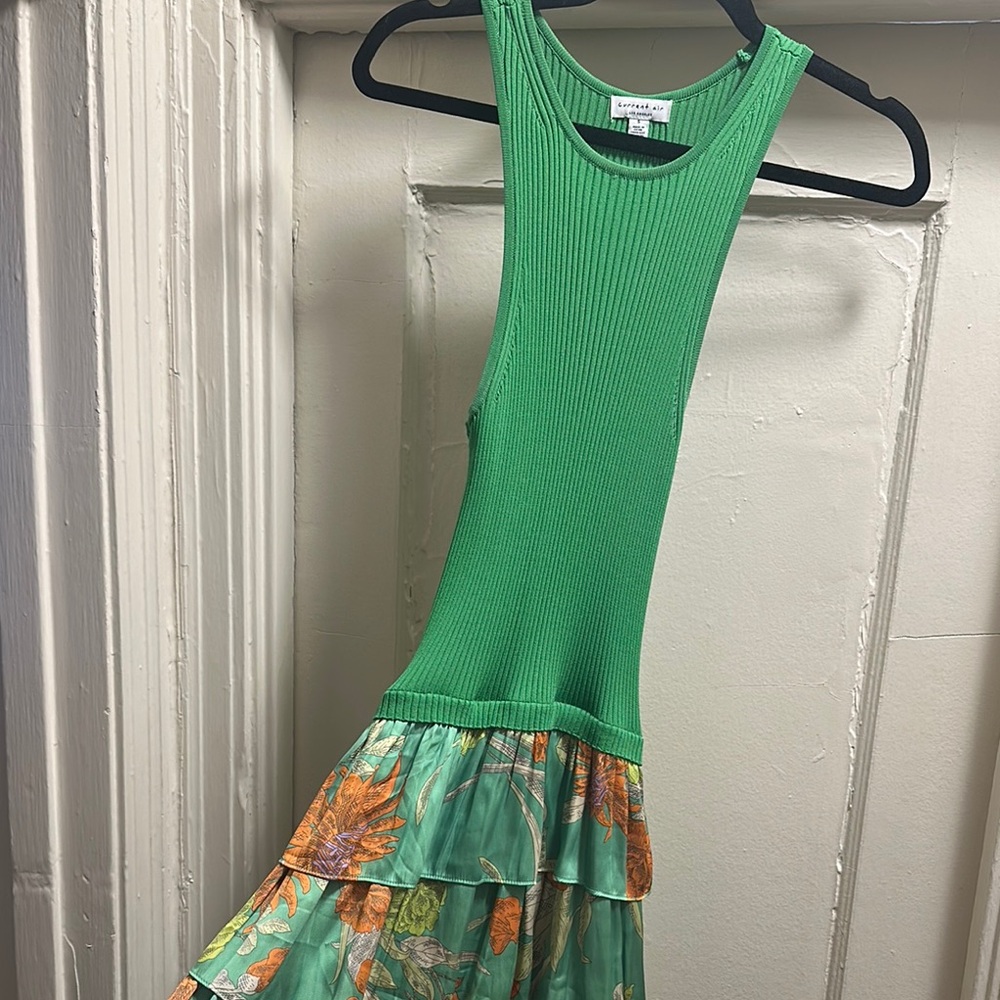 Current Air Ribbed multicolor dress